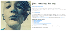 Desktop Screenshot of jinxremoving.org